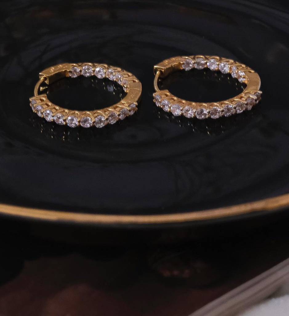 Inside Out Hoop Earring : AJJ_0075_SSGVM