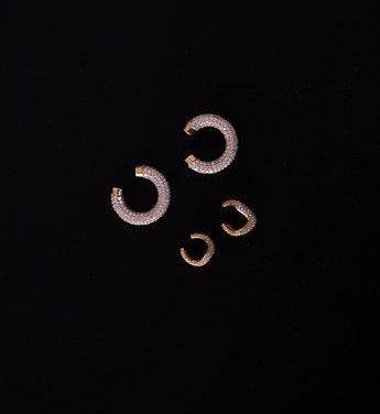 Pave Curved Ear Cuff : AJJ_0305_SSGV