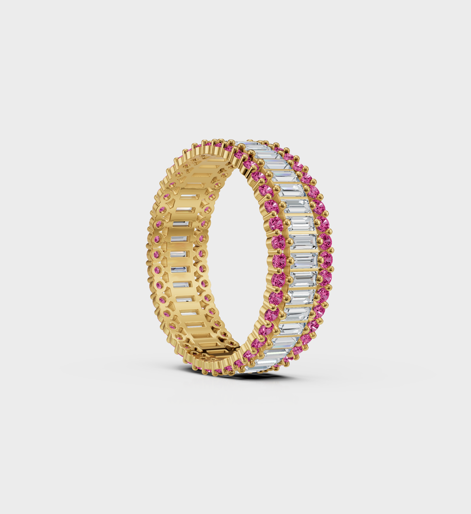 White Radiance Eternity Ring : AJJ_0766_SSGV5