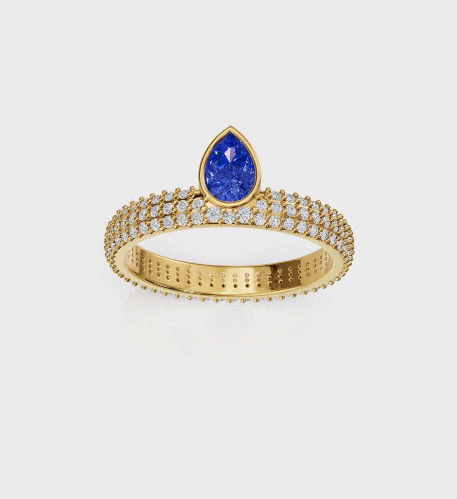 Blue Serenity Ring : AJJ_0772_SS5GV