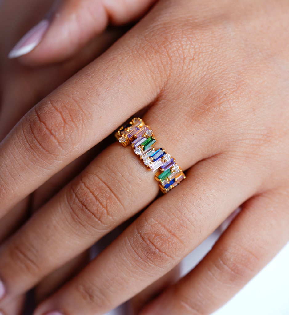 Mosaic Gem Ring : AJJ_0793_SSGV5