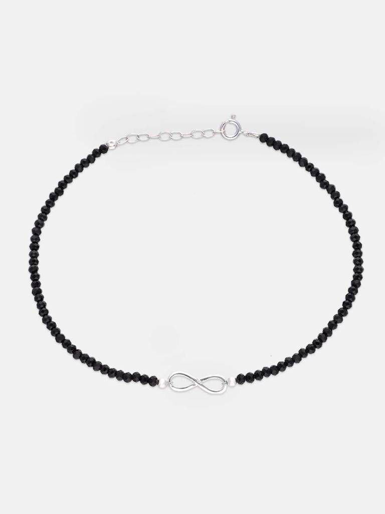 Sterling Silver Infinity Nazaria Anklet : AKNZ8-S-NA
