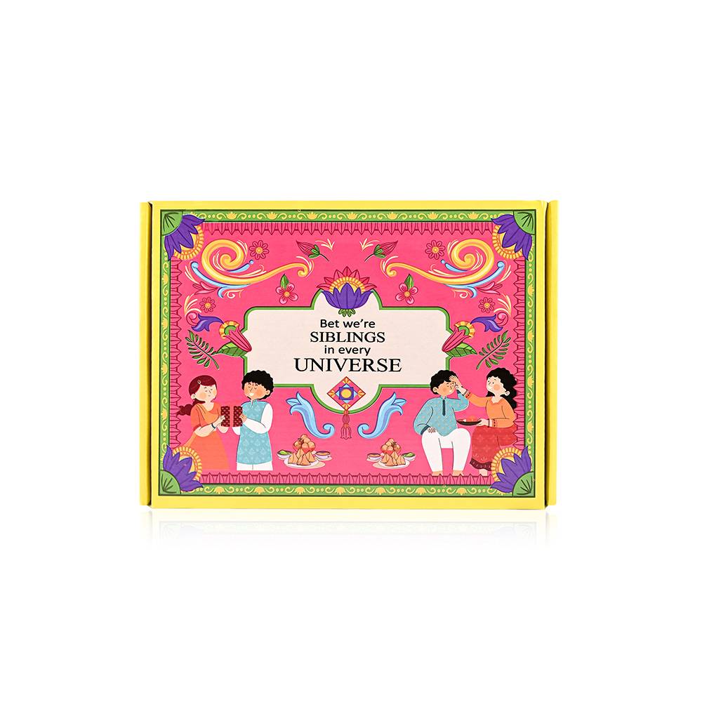 Shubh Silver Rakhi Gift Box-Akrh126 : AKRH126