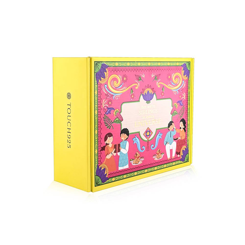 Shubh Silver Rakhi Gift Box-Akrh126 : AKRH126