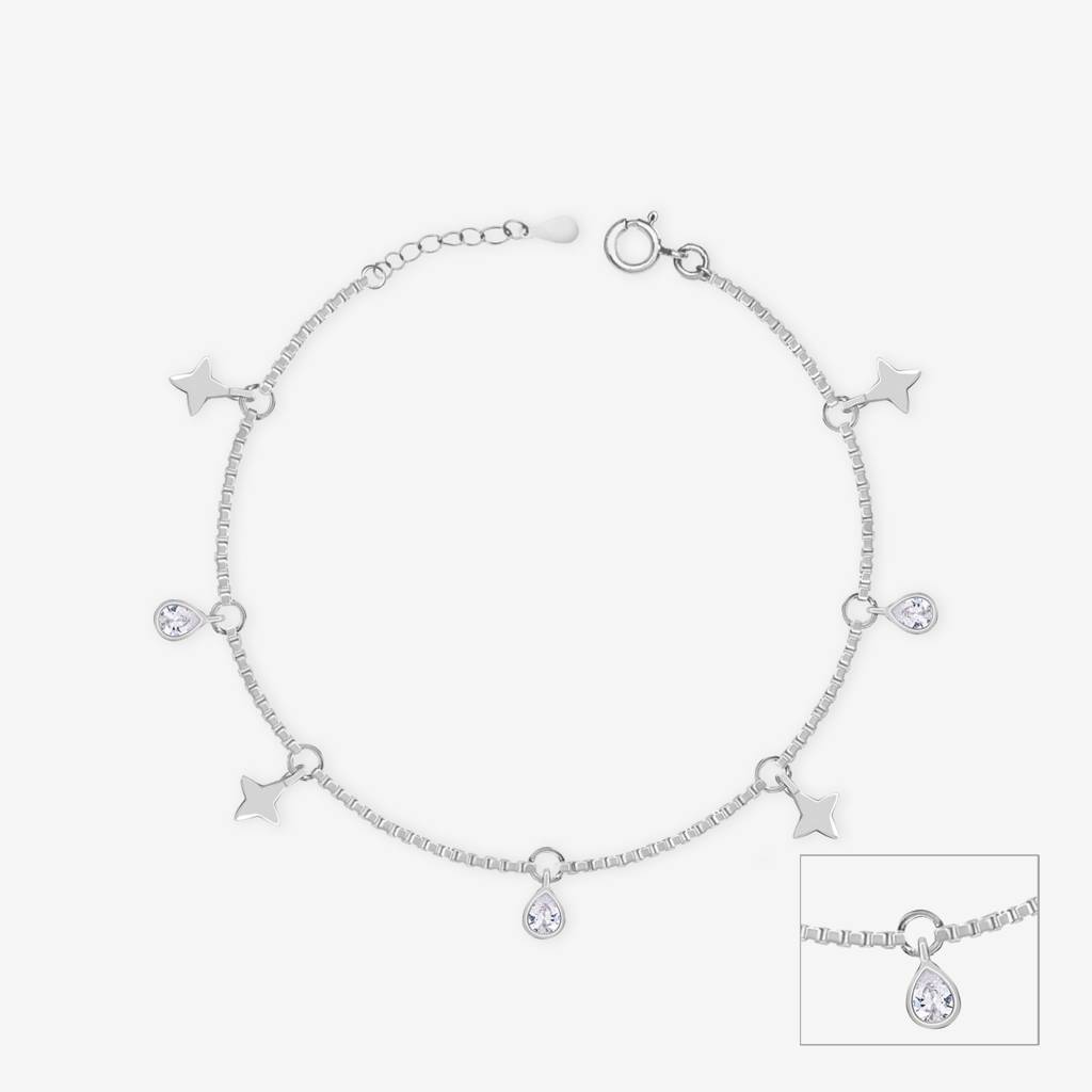 Starry Box Silver Anklet : ALPA118