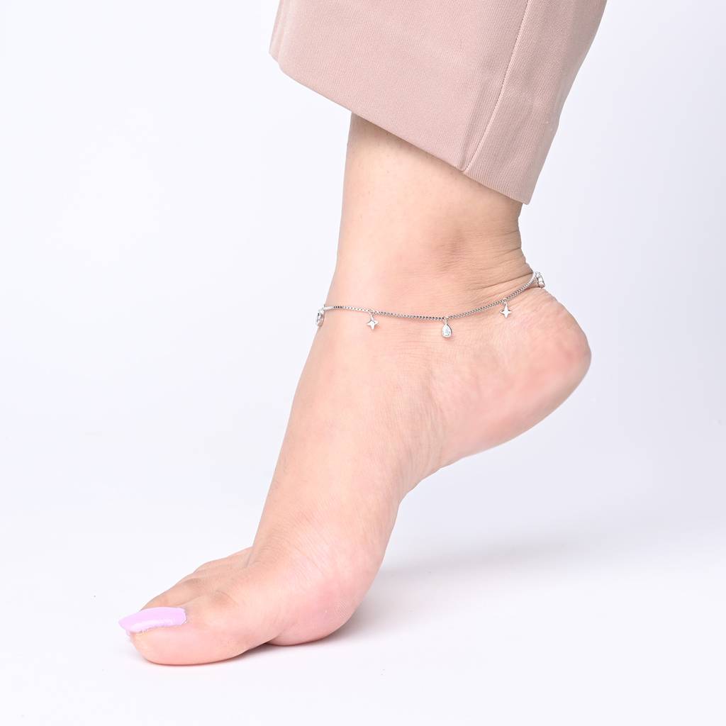 Starry Box Silver Anklet : ALPA118