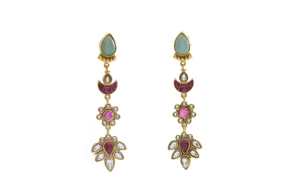 Gulmohar Floral Drops : 1040