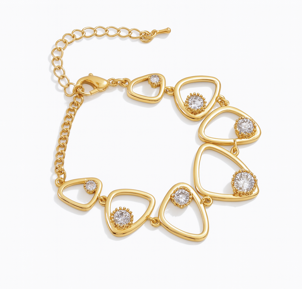 Liana Geometric Bracelet For Women & Girls : AMALIANAGEO-BR
