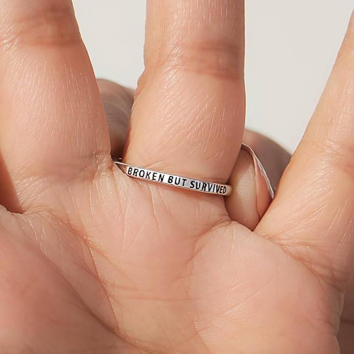 Resilient Spark Â The Broken But Beautiful Ring For Women & Girls : AMARESSPASL65