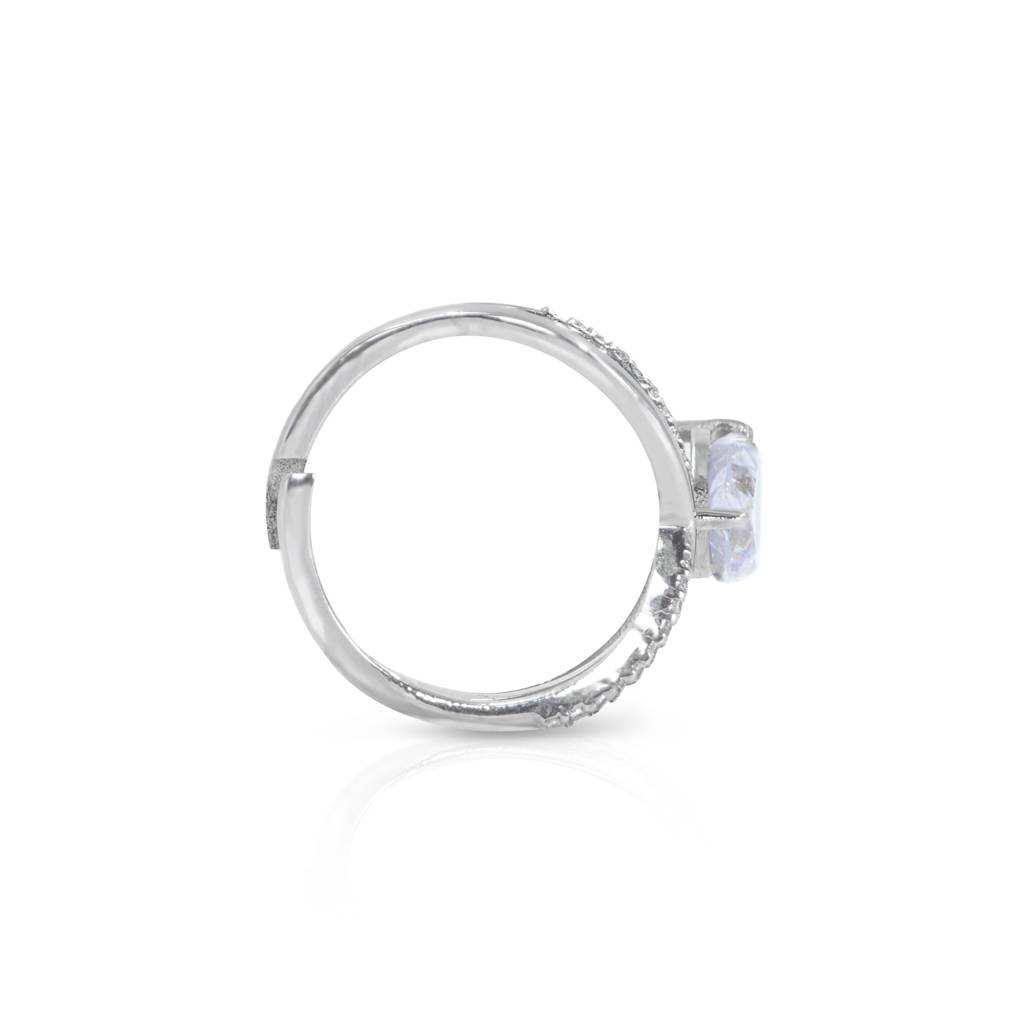 Silver Plated Amor Infinity Heart Ring For Women & Girls : AMARINWH