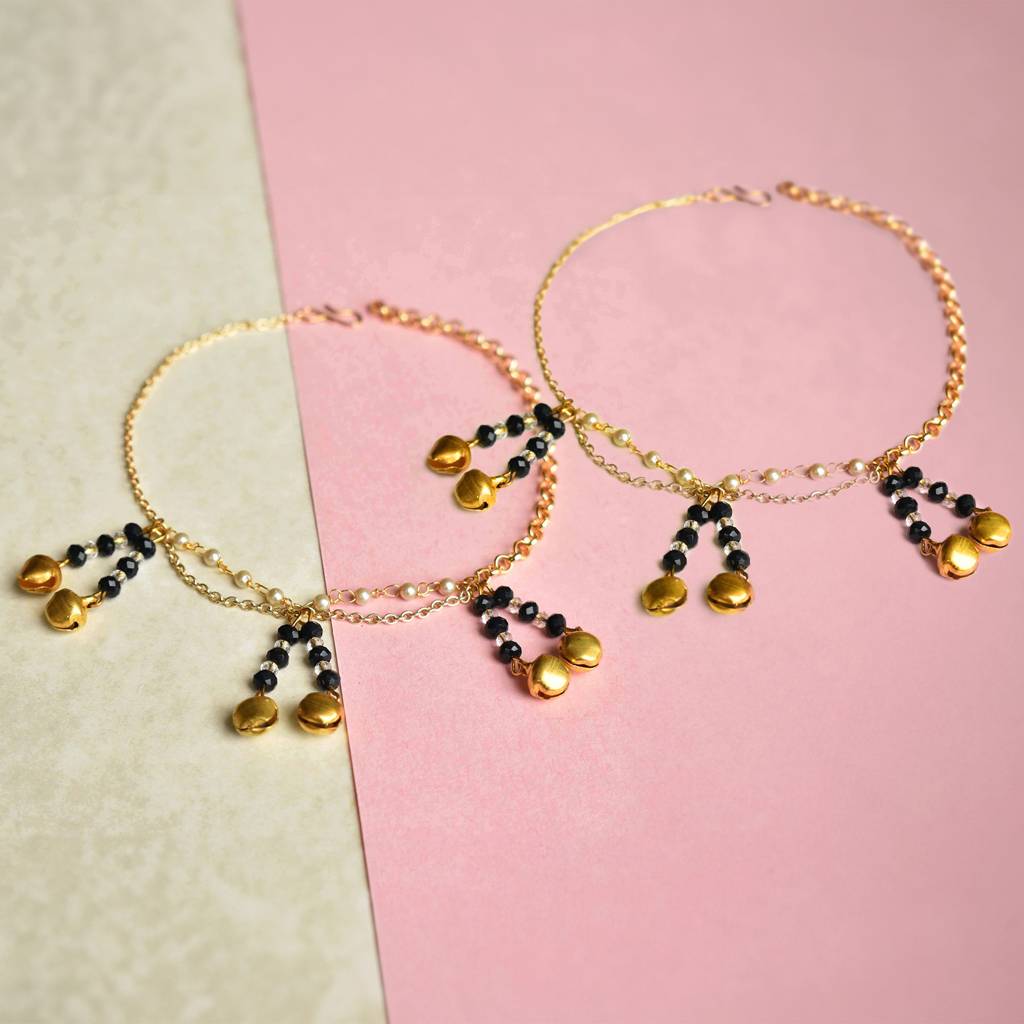 Beaded String Anklet : ANK007