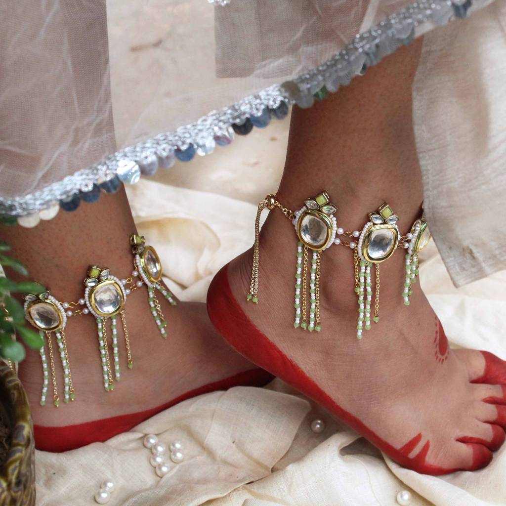 Minty Winty Anklet : ANK012