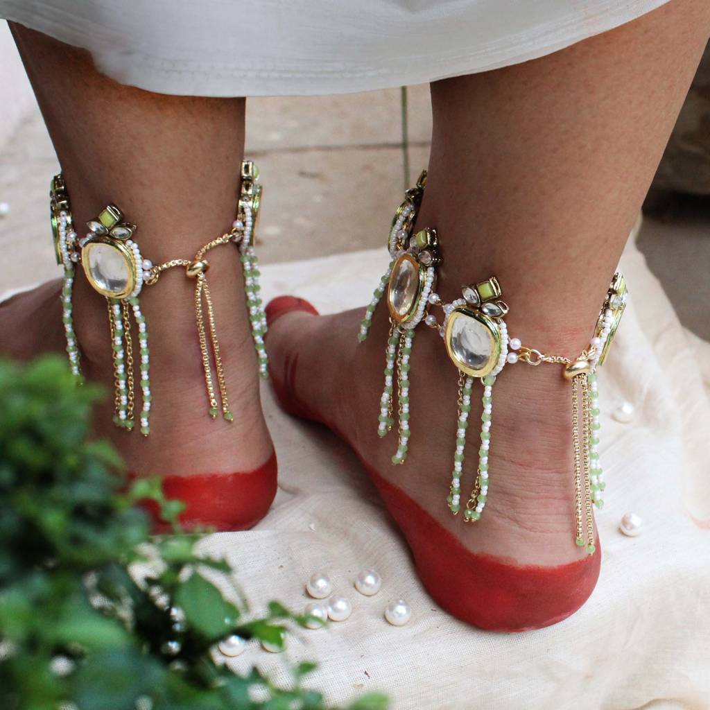 Minty Winty Anklet : ANK012