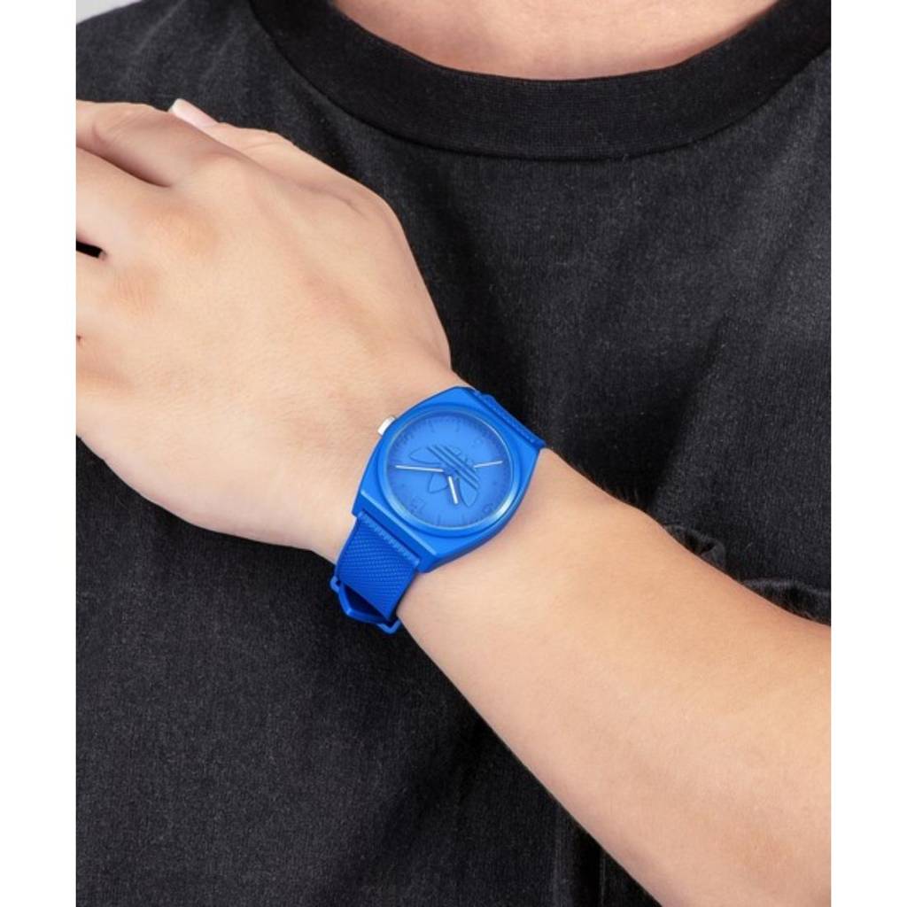 Adidas Originals Blue Dial Unisex Watch - Aost22033 : AOST22033
