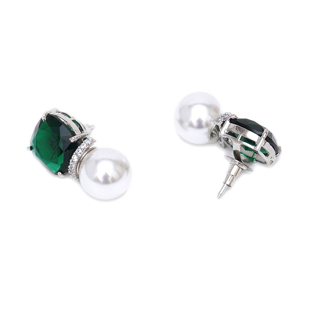 Jade Pearl Studs : RSA23-30