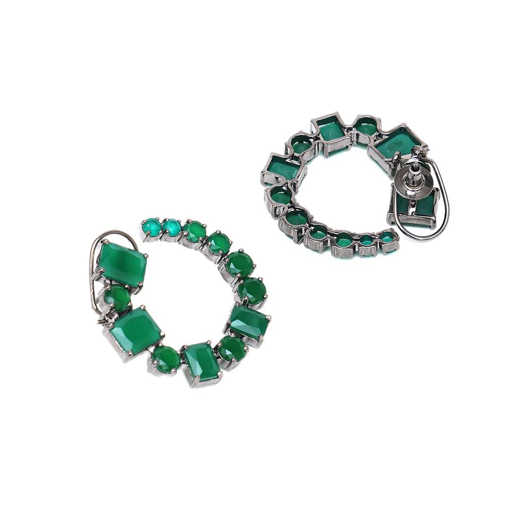 Jade Stud Earrings : RSA23-15