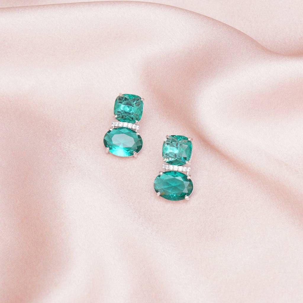 Jade Duet Studs : RSA23-35