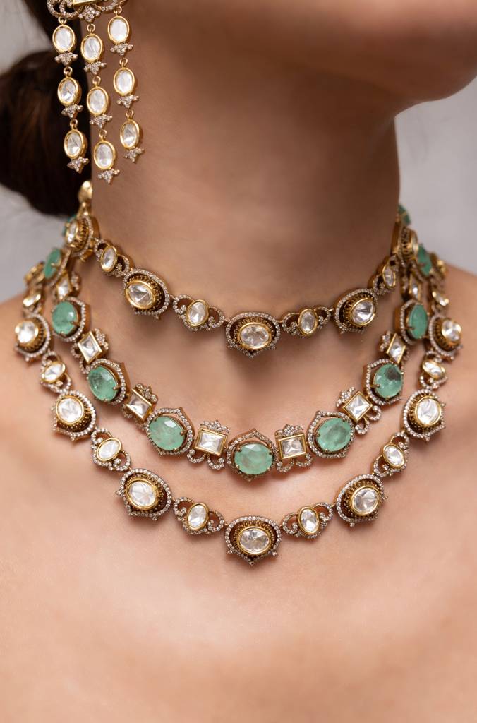 Saanvi Necklace Set : APRSET23