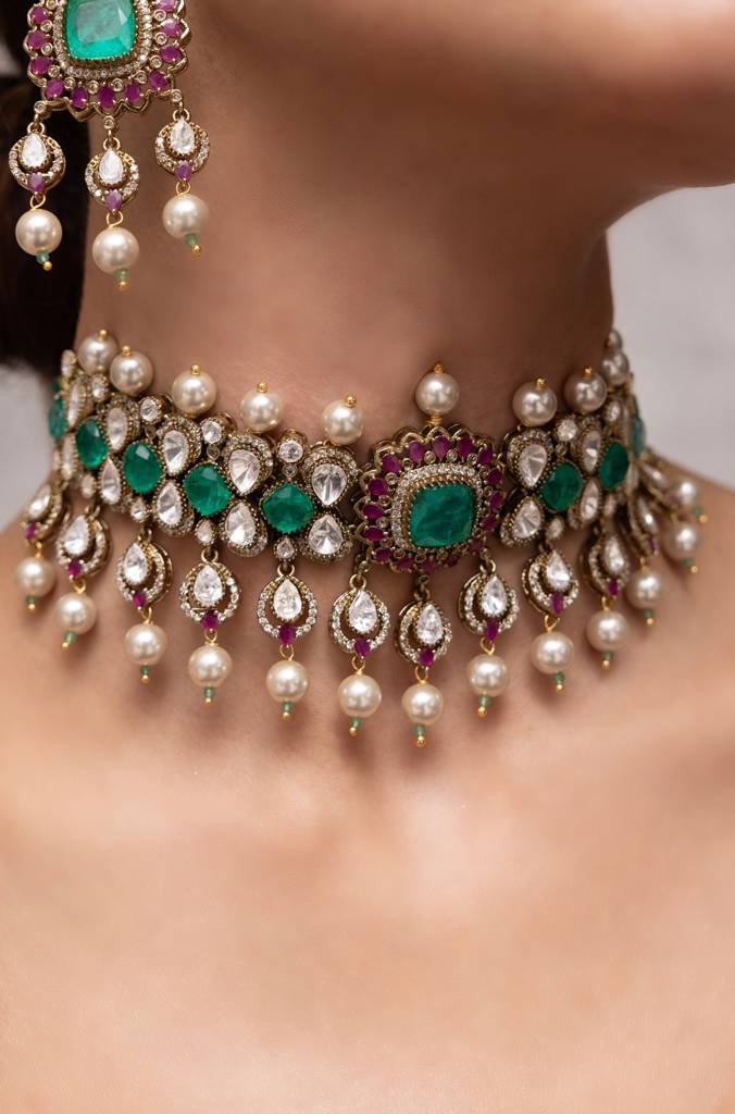 Liora Choker Set : APRSET28