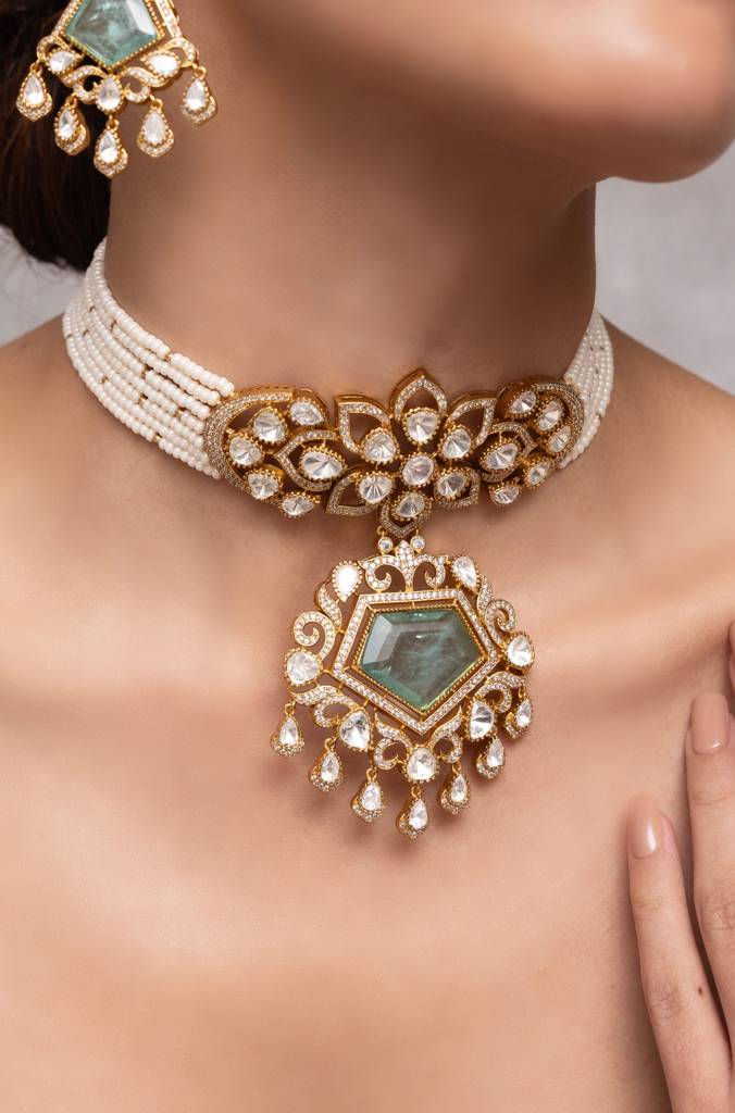 Zarisha Choker Set : APRSET30