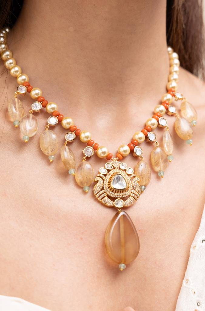 Vedanshi Necklace Set : APRSET40
