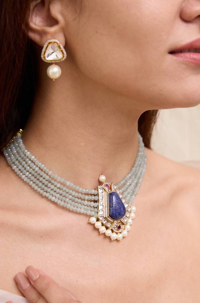 Navira Beaded Necklace : APRSET78
