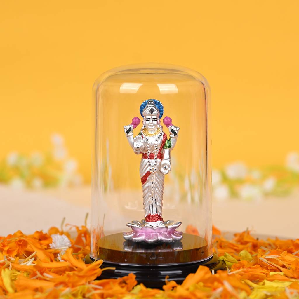 Touch925 999 Silver Laxmi Mata Timeless Form Idol : AQI43