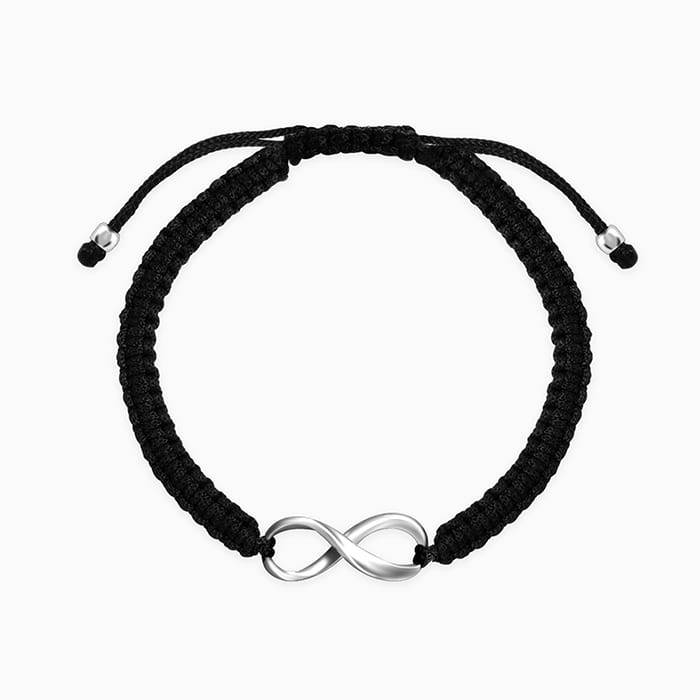 Silver Infinity Bracelet : AVBR045