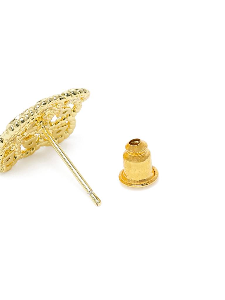 Delicate Net Cz Stud Earrings : AVER10107