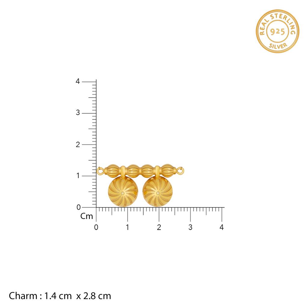 Golden Menka Mangalsutra : AVPD0155