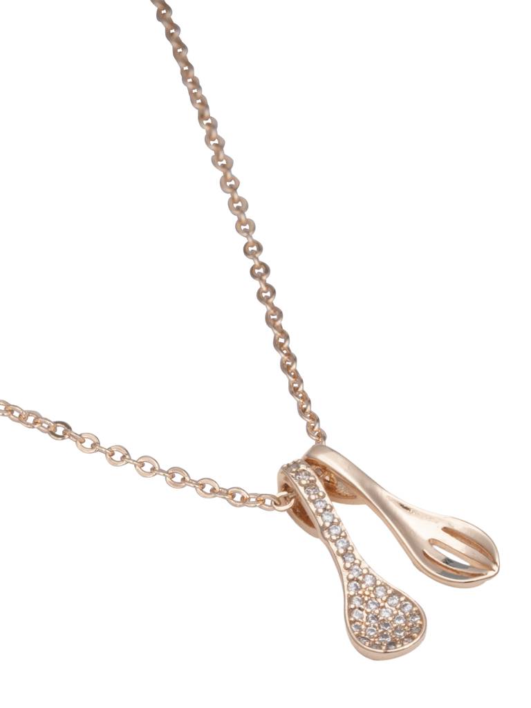 Foodie Spoon And Fork Pendant : AVPE10012