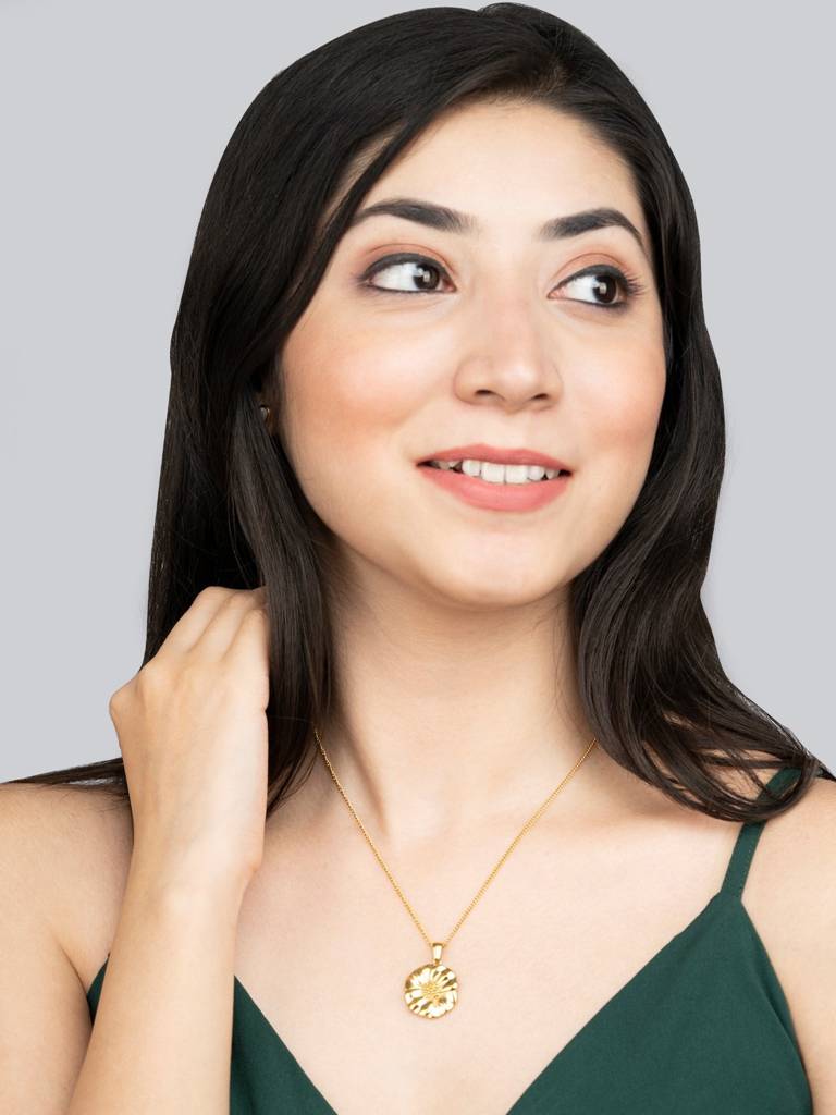 Cosmos Flower Pendant : AVPE10015