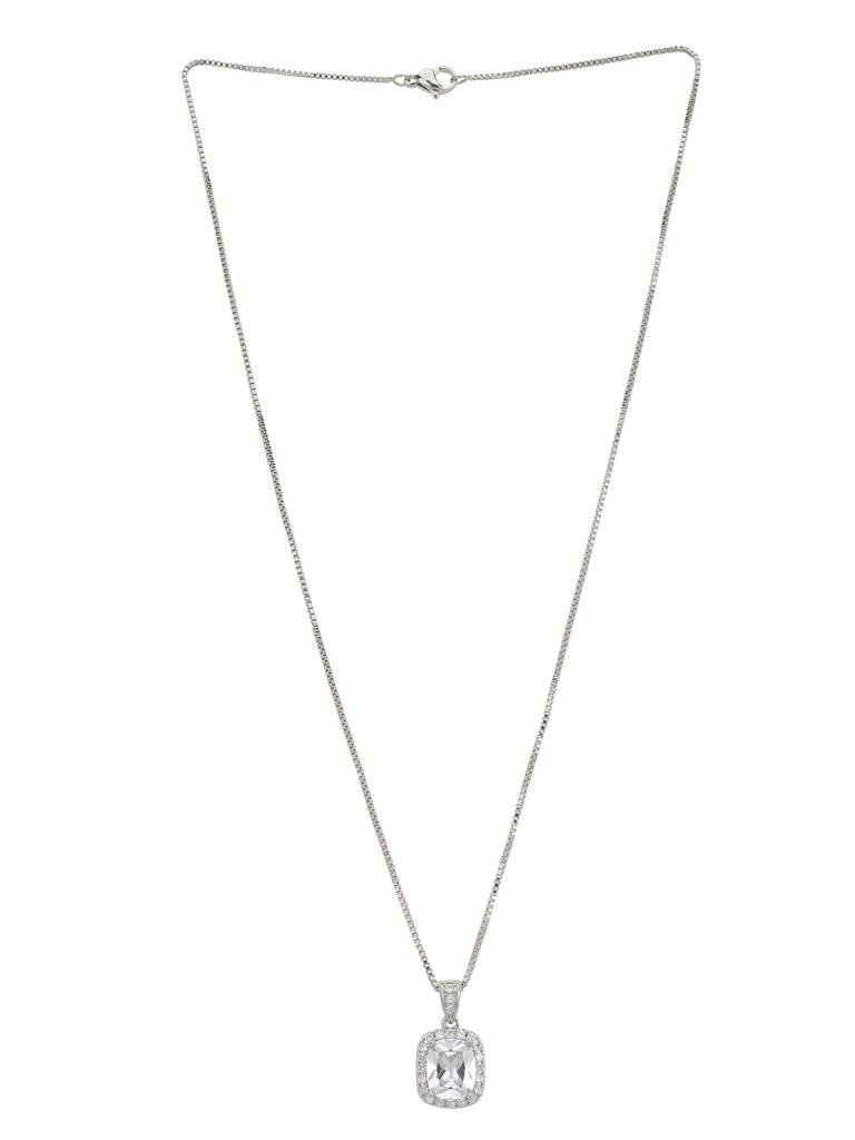 Classic Cz Pendant : AVPE10023