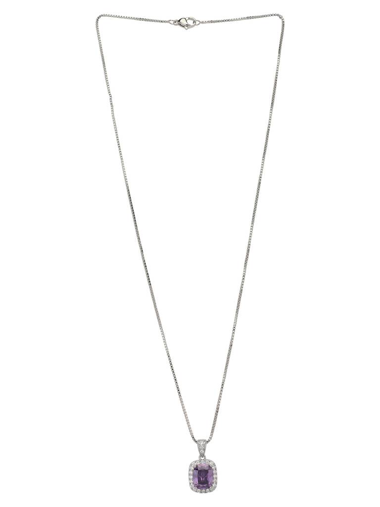 Classic Cz Pendant : AVPE10024