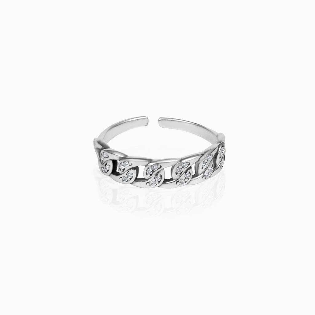 Silver Weave Ring : AVR018