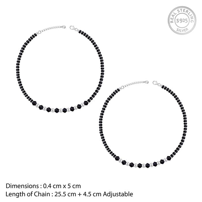 Giva 925 Silver Oxidised Silver Shakuntala Set| Gifts For Women And Girls | With Certifica : AVTR009A0275A0275