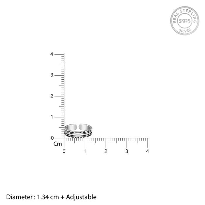 Giva 925 Silver Oxidised Silver Chitrangada Set| Gifts For Women And Girls | With Certific : AVTR011A0273A0273