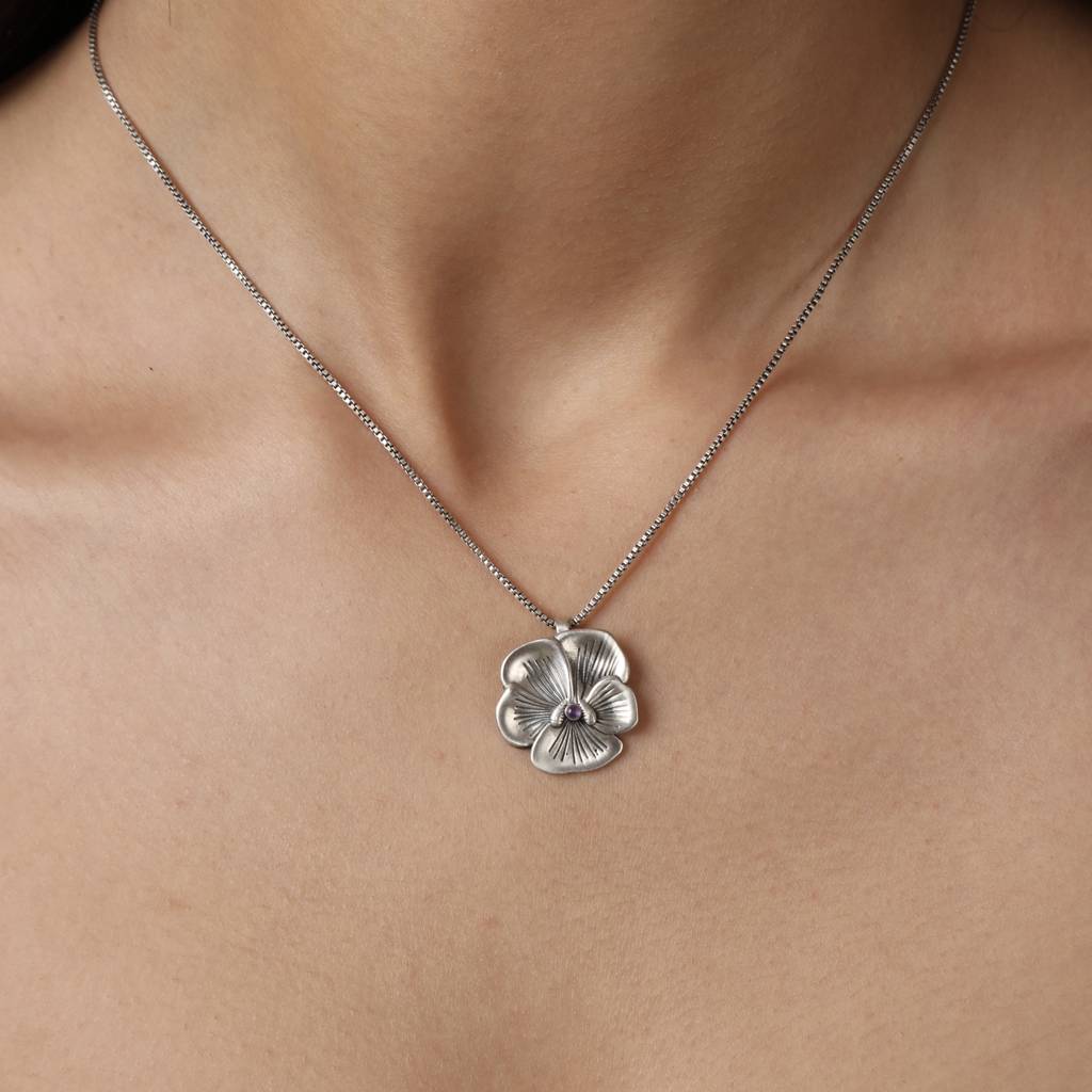 Love Of Lilac Necklace