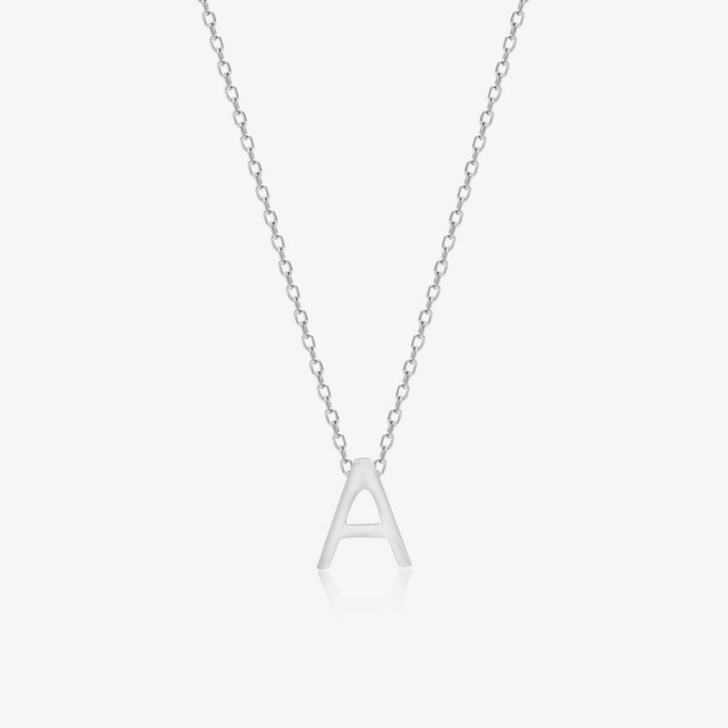 "A" Initial Necklace : LIN247