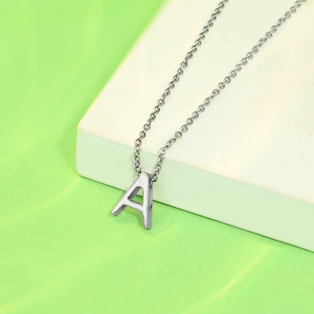 "A" Initial Necklace : LIN247