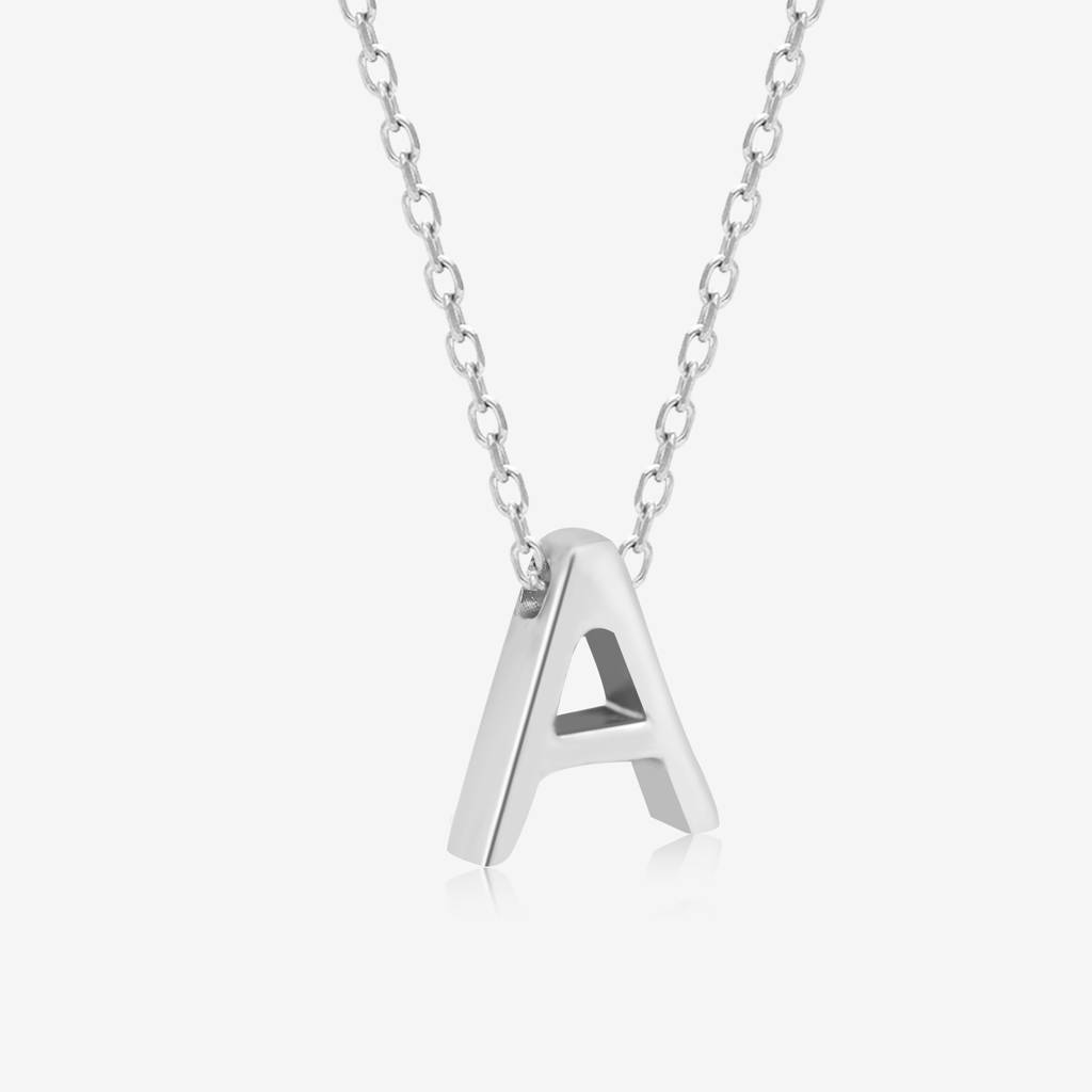 "A" Initial Necklace : LIN247