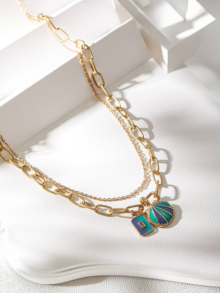 Gold Chain Pendant : Aatmana-NL0080