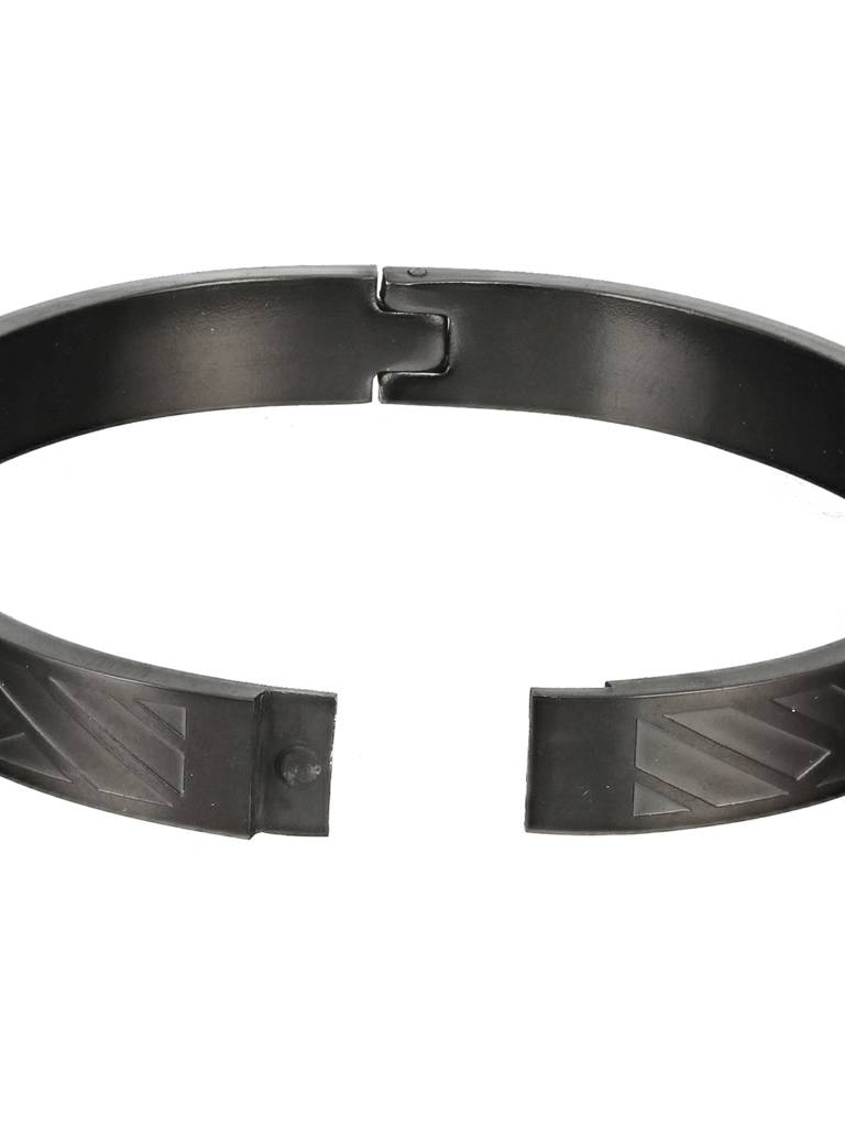 Men Stainless Steel Kada Bracelet-Aatmanabr38 : AatmanaBR38