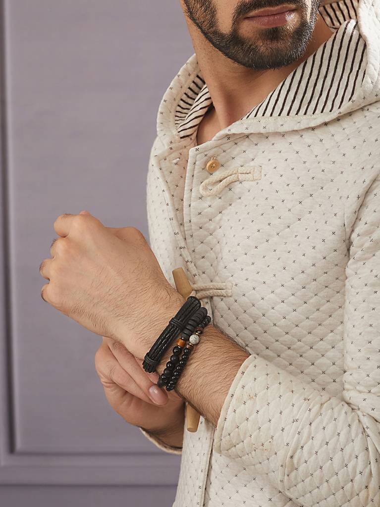 Men Set Of 3 Brass Bracelet : AatmanaBR58