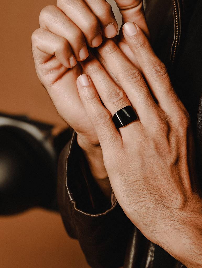 Men Band Finger Ring : AatmanaFR3