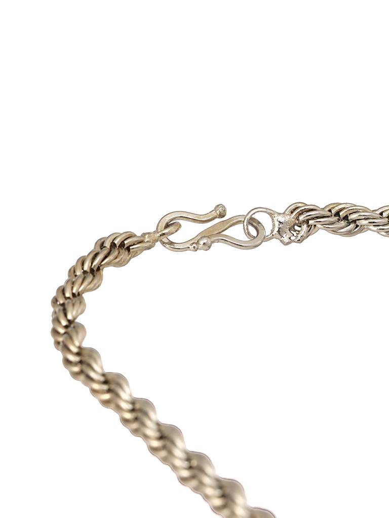 Men Brass Silver Plated Chain : AatmanaNL11