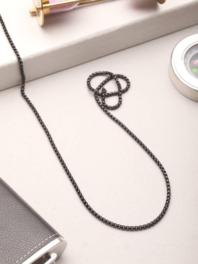 Men Stainless Steel Minimal Chain : AatmanaNL9