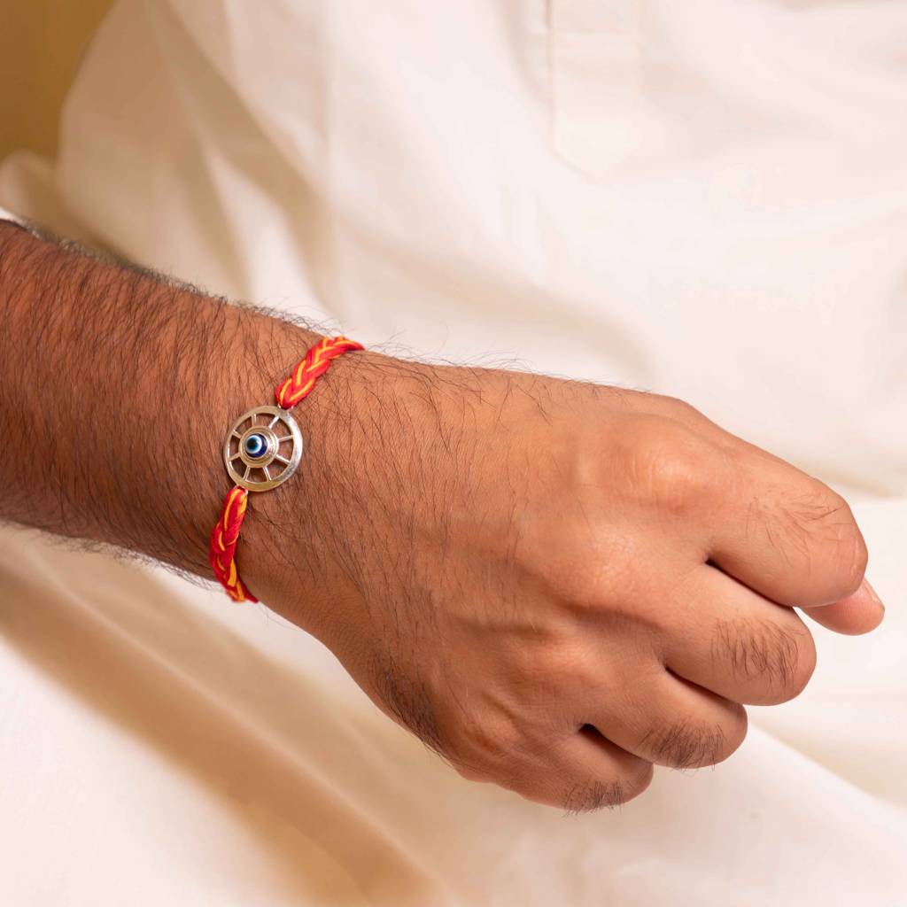 Adya Fine Evil Eye Rakhi : SRK202513