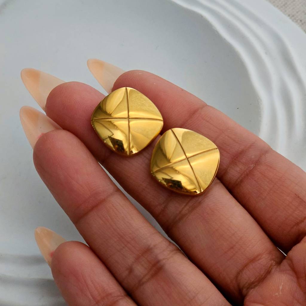 All Day Stud Earrings : TAA-9813621637398-EARRING