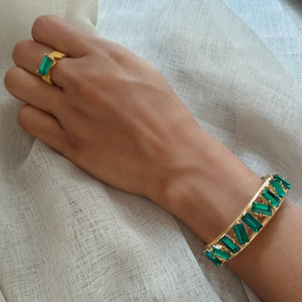 Amaana Crystal Cuff